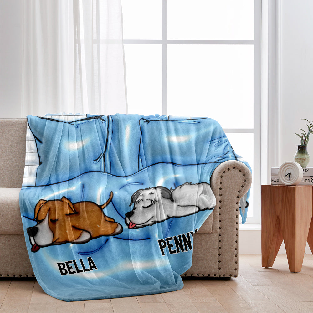 This Is My Bed - Personalized Dog Blanket