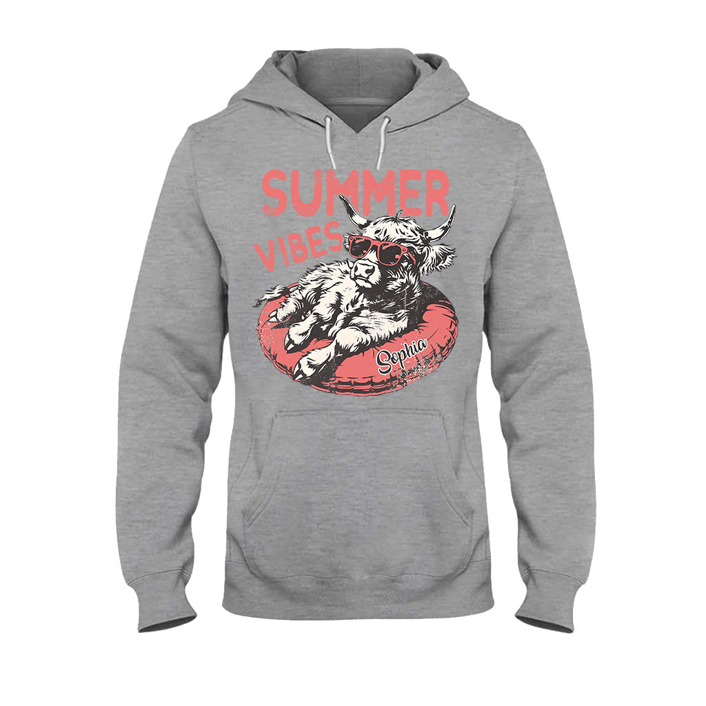 Summer Vibes - Personalized T-shirt And Hoodie