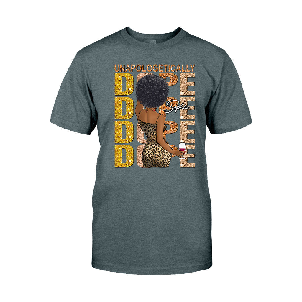 Unapologetically Dope - Personalized African American T-shirt And Hoodie