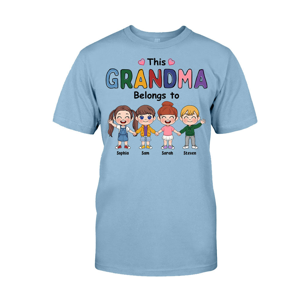 This Grandma Belongs To - Personalized Grandma T-shirt And Hoodie