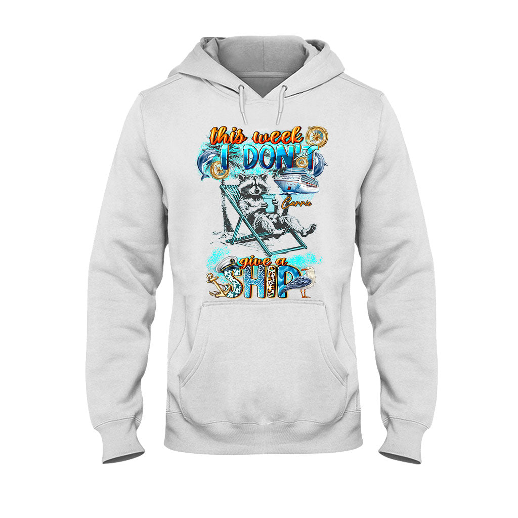This Week I Don't Give A Ship Feral Girl Summer - Personalized Cruising T-shirt And Hoodie