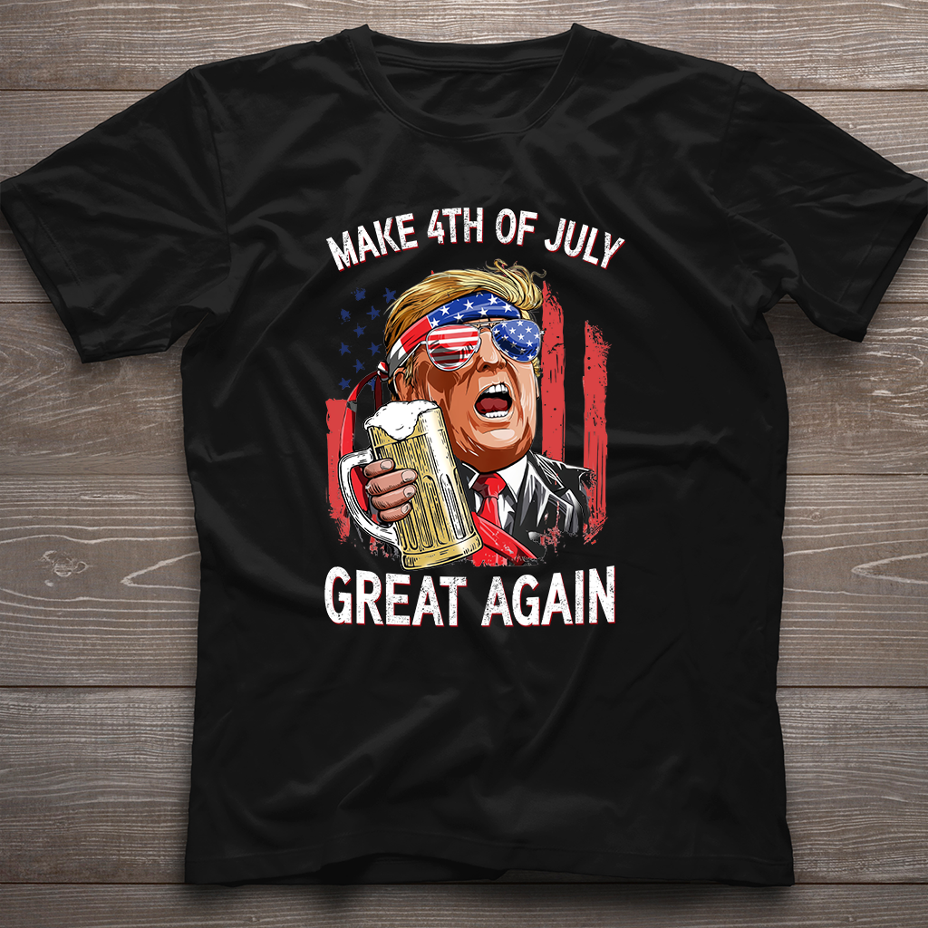 Make 4th of July America Great Again Tshirt Hoodie