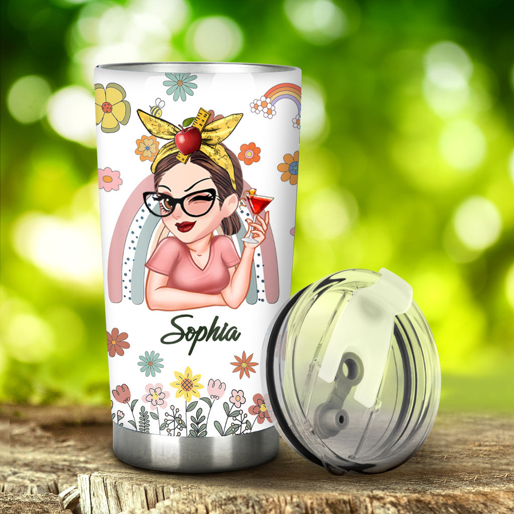 Teach Love Inspire - Personalized Teacher Tumbler