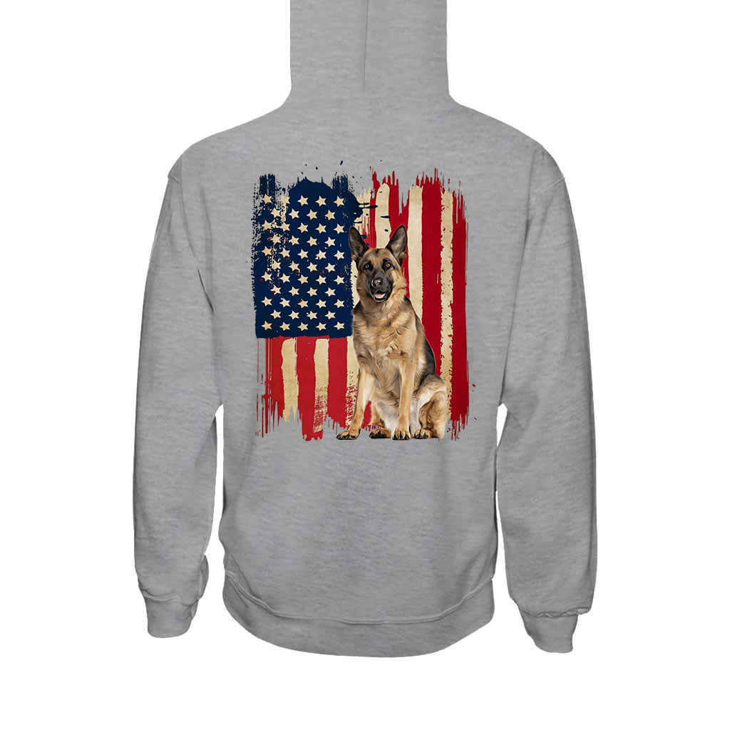 Puppy Flag - Personalized Dog T-shirt and Hoodie