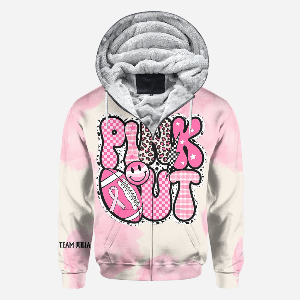 Pink Out - Personalized Breast Cancer Awareness All Over Shirt