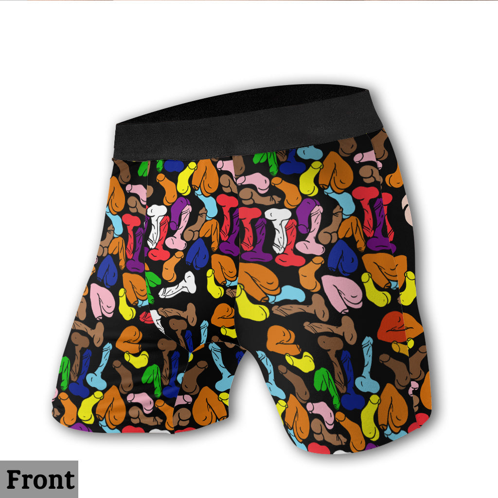 Only You - Personalized LGBT Support Men’s Boxer Briefs