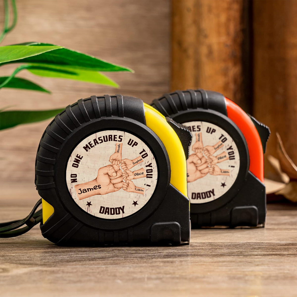 No One Can Measure Up To You Papa Daddy - Personalized Father Measure Tape