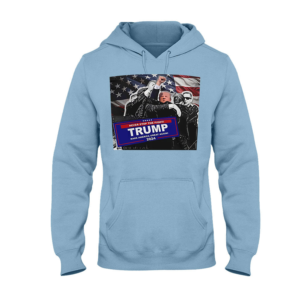United We Stand Shirt, Never Surrender Shirt, Fight For America T-shirt, 2024 Rally Shirt, Fight Fight Fight Shirt