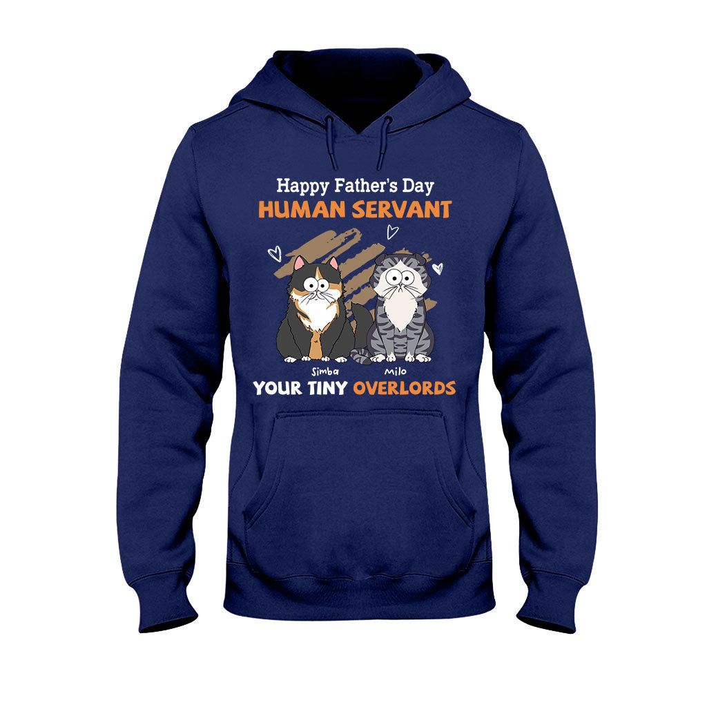 To My Human Servant - Personalized Cat T-shirt And Hoodie