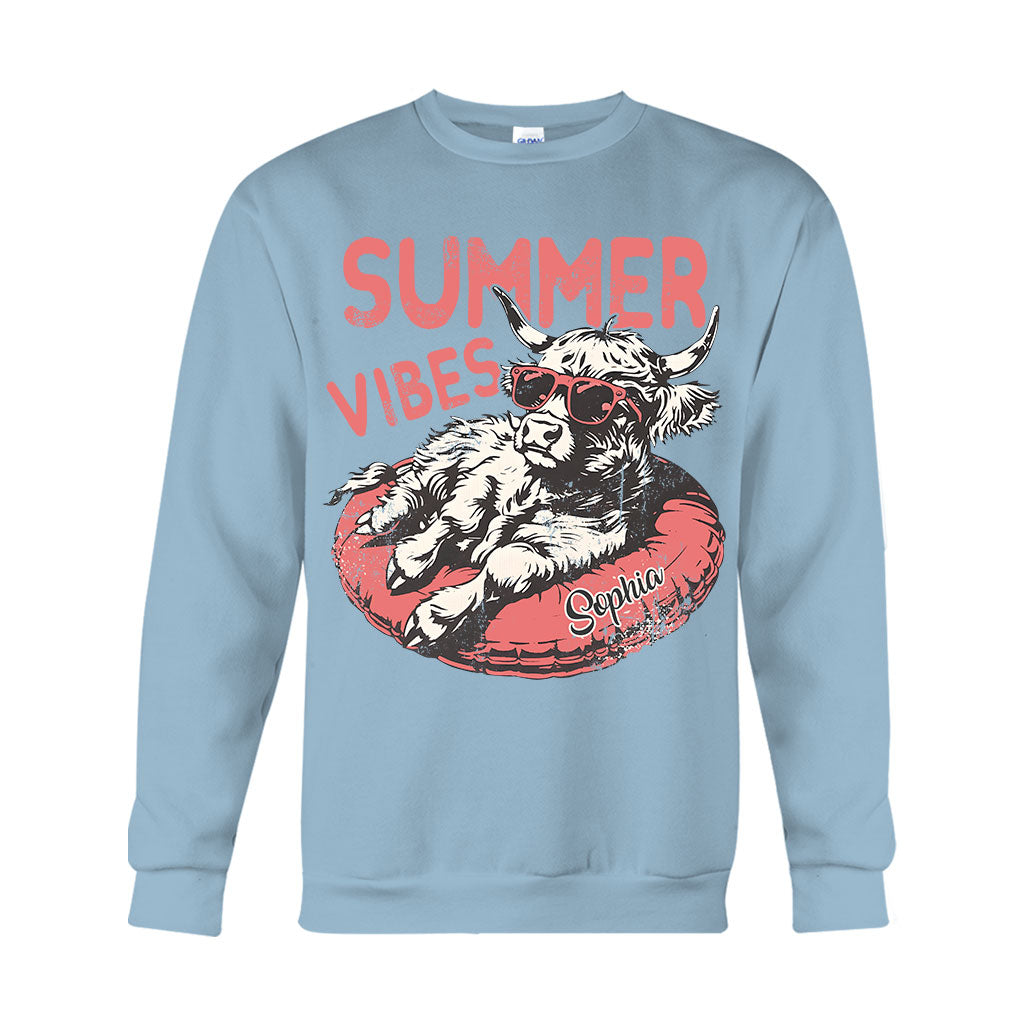 Summer Vibes - Personalized T-shirt And Hoodie