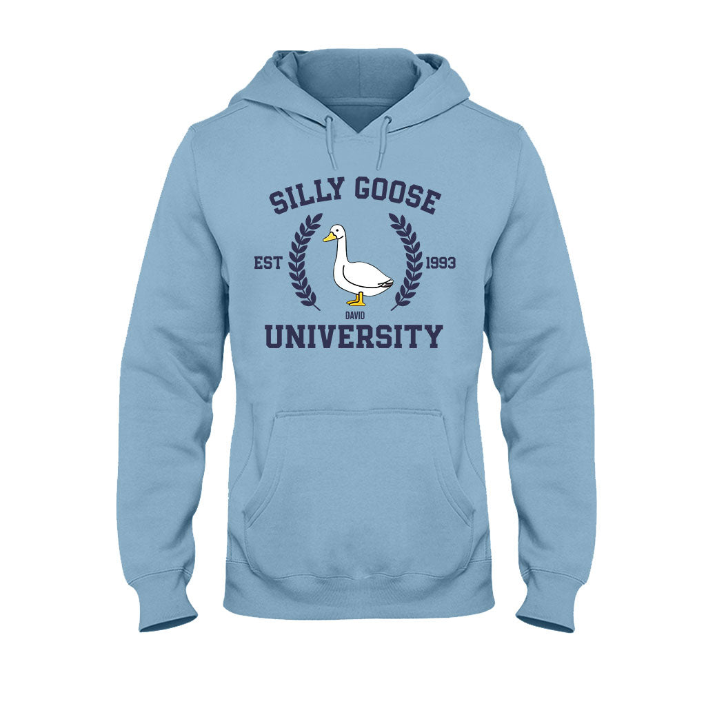 Silly Goose University - Personalized Sarcasm T-shirt And Hoodie