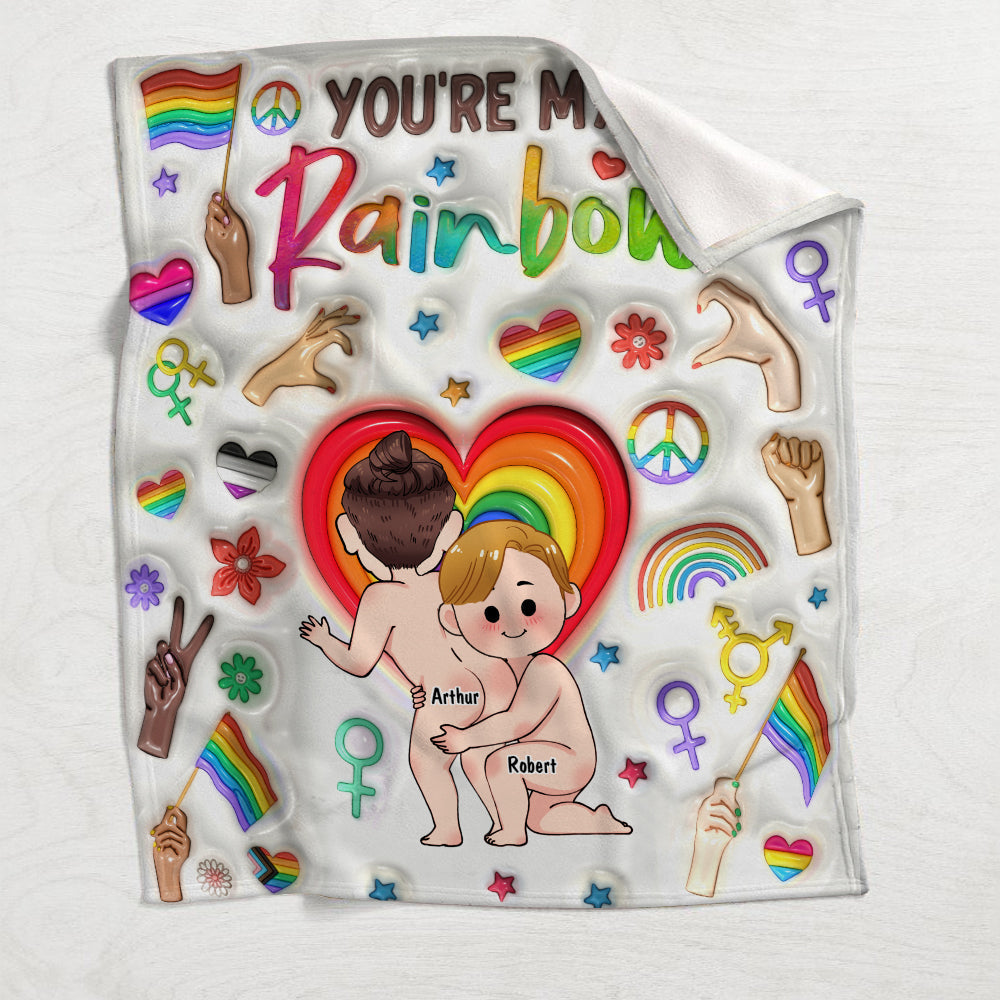Partner In Crime - Personalized LGBT Support Blanket