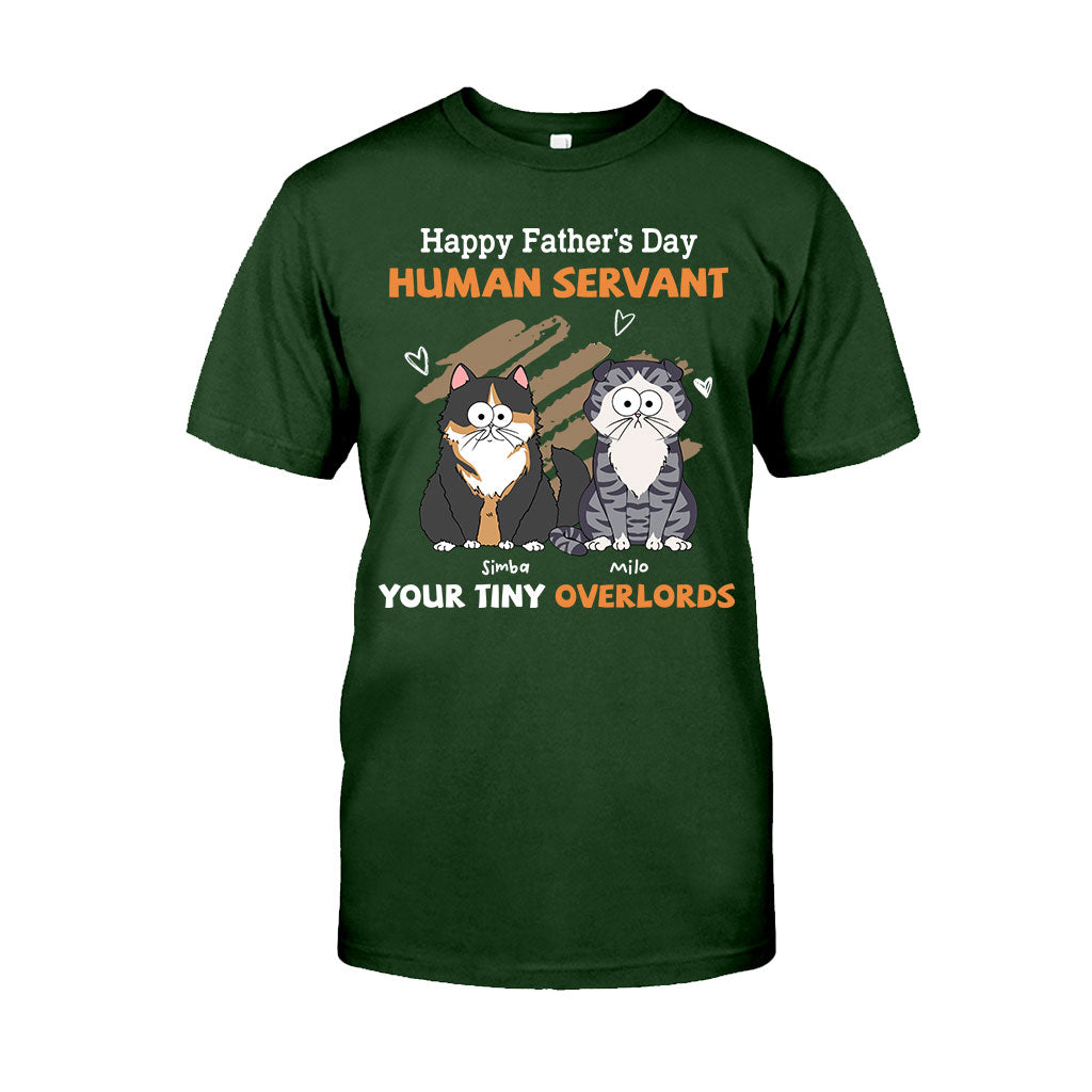 To My Human Servant - Personalized Cat T-shirt And Hoodie