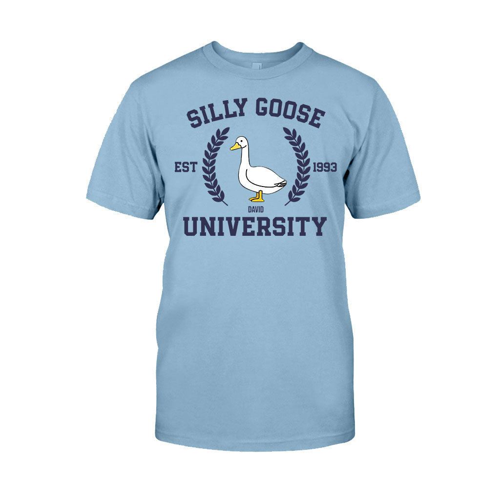 Silly Goose University - Personalized Sarcasm T-shirt And Hoodie