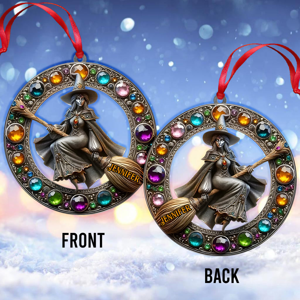 Beautiful Witch - Personalized Witch Ornament