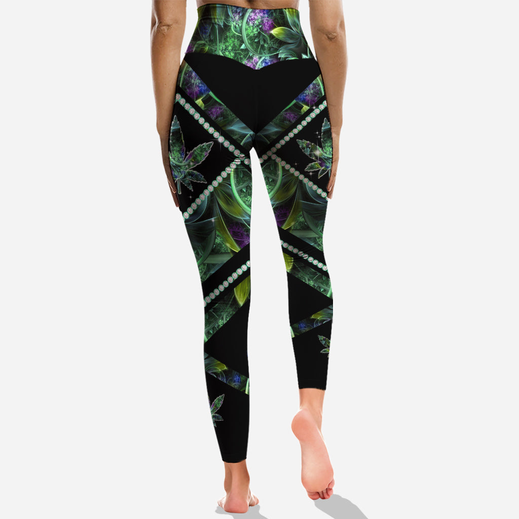 Dopest Mom Ever - Personalized Mother Hollow Tank Top and Leggings