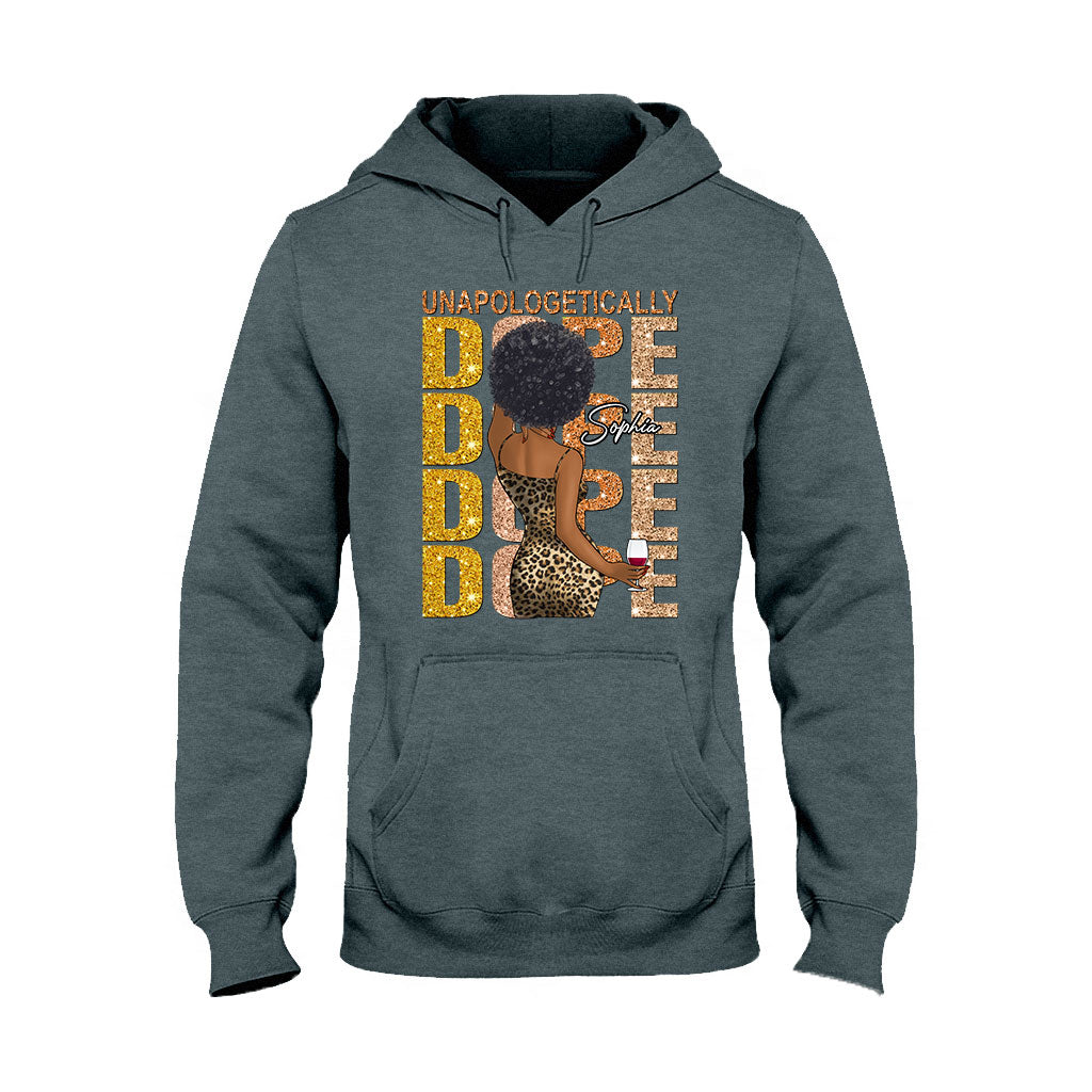 Unapologetically Dope - Personalized African American T-shirt And Hoodie