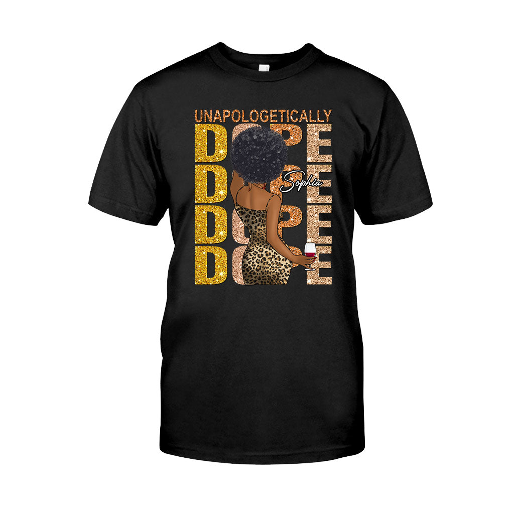 Unapologetically Dope - Personalized African American T-shirt And Hoodie