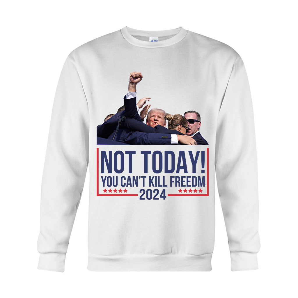 Not Today T-shirt, Never Surrender Shirt, Fight For America T-shirt, Retro Rally Shirt, Fight Fight Fight Shirt