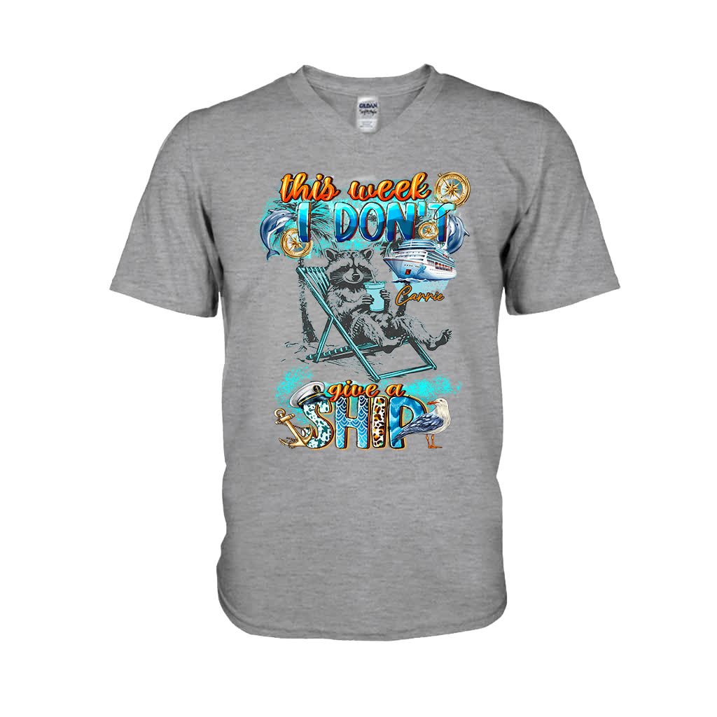 This Week I Don't Give A Ship Feral Girl Summer - Personalized Cruising T-shirt And Hoodie