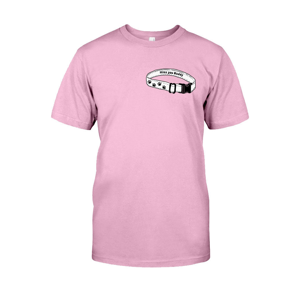 Miss You Collar - Personalized Dog T-shirt And Hoodie