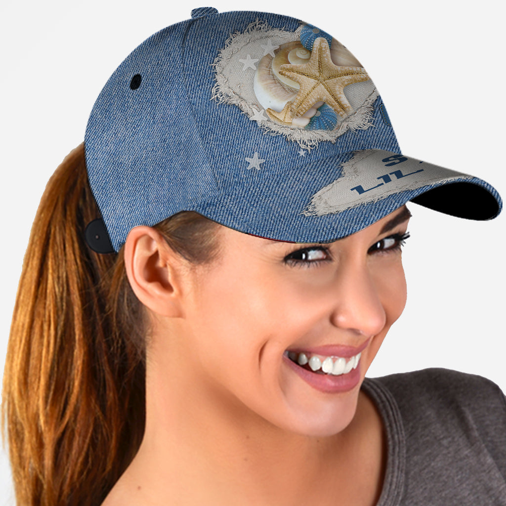 Salty Lil Beach - Personalized Sea Lover Classic Cap