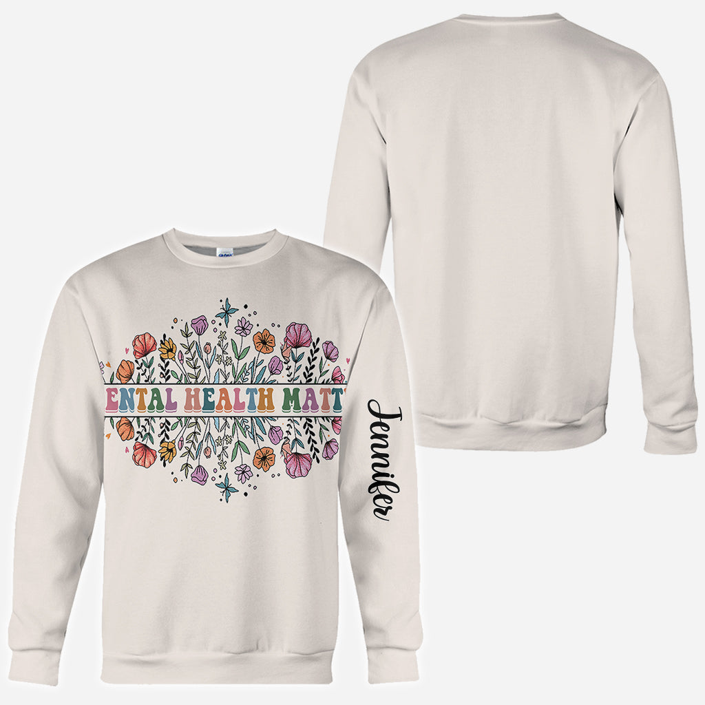 Mental Health Matters - Personalized Mental Health Awareness All Over Shirt