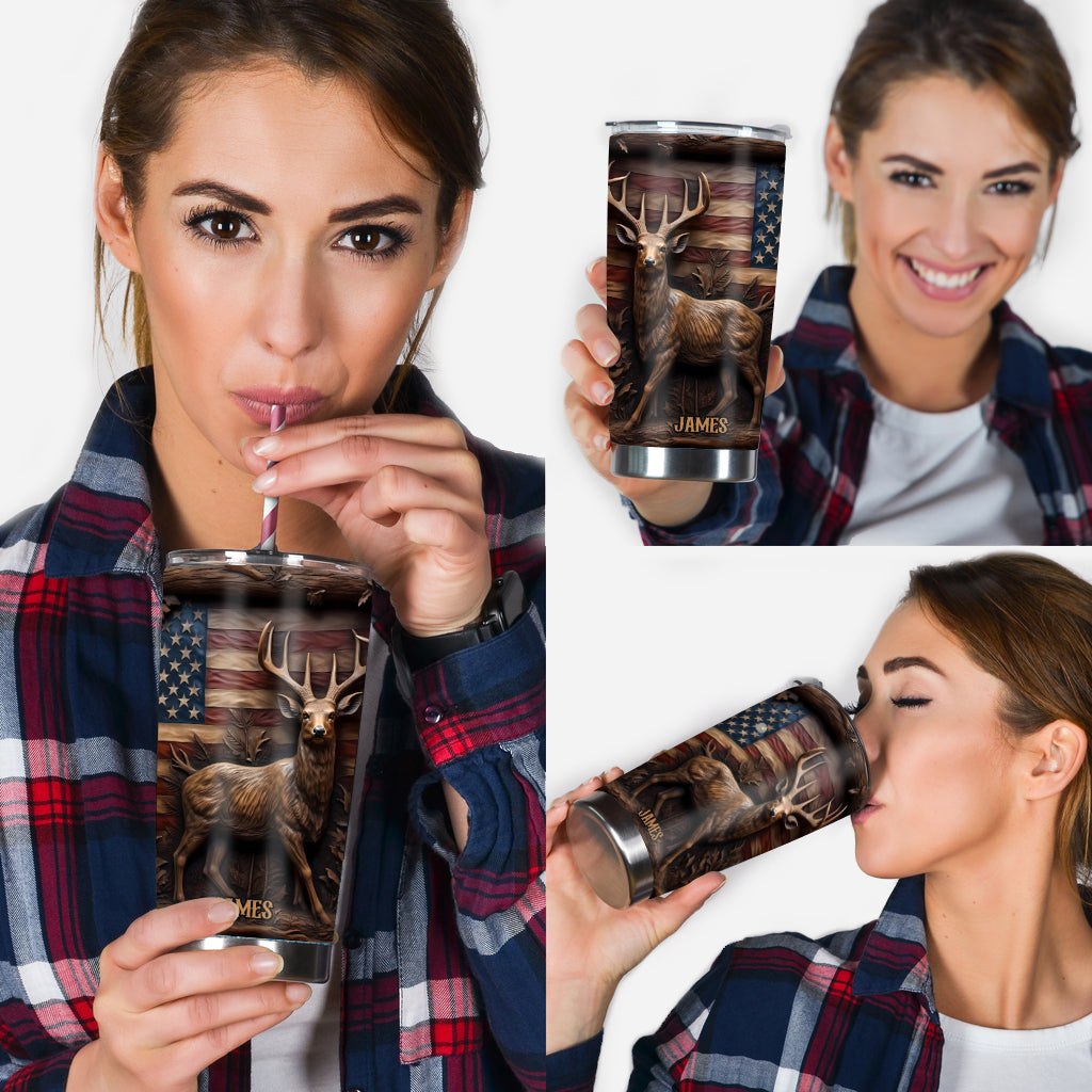 Love Hunting - Personalized Hunting Tumbler