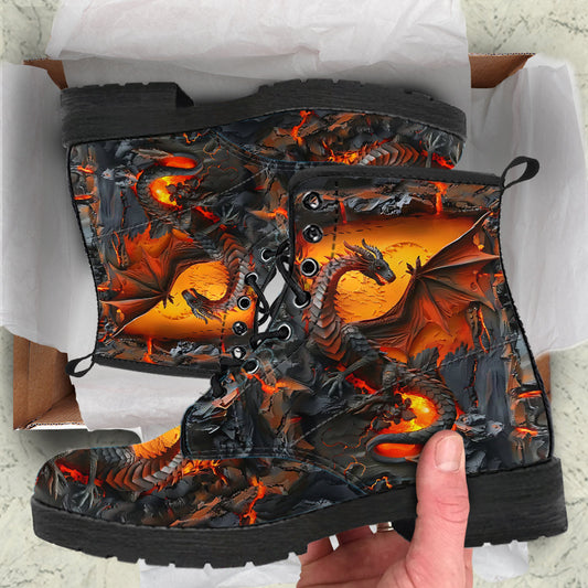 Love Dragons - Dragon Leather Boots