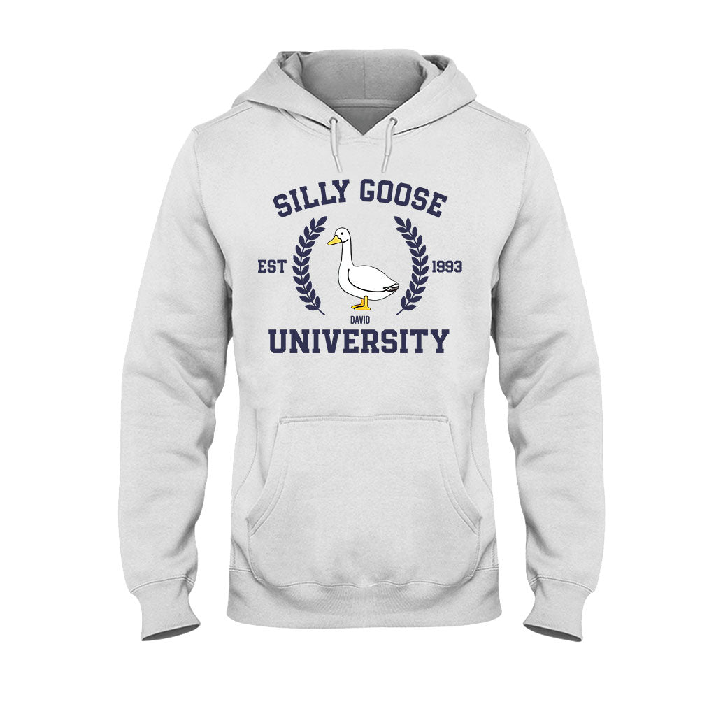Silly Goose University - Personalized Sarcasm T-shirt And Hoodie