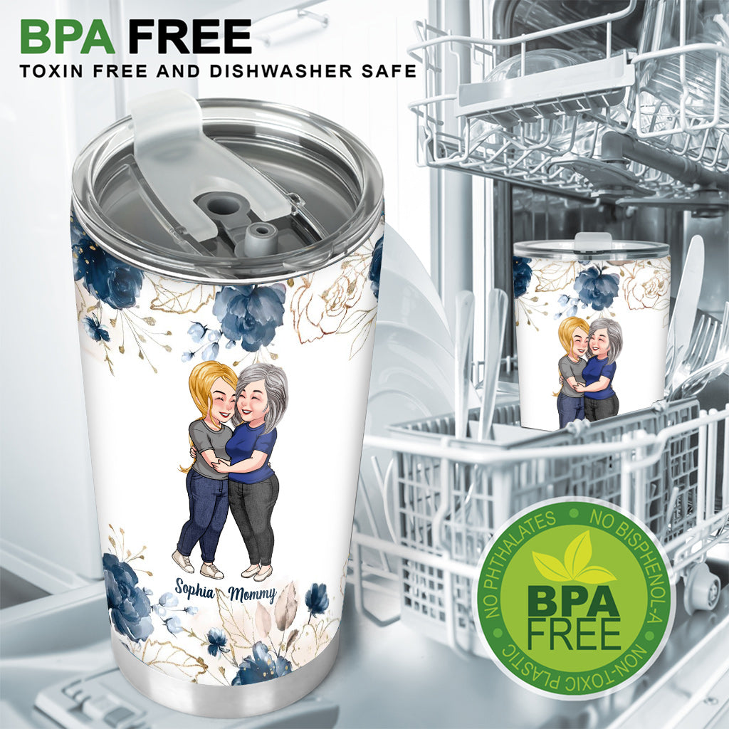To My Daughter Happy Mother‘s Day - Personalized Daughter Tumbler