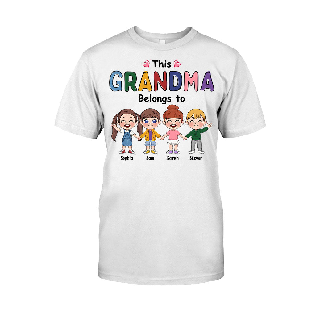 This Grandma Belongs To - Personalized Grandma T-shirt And Hoodie