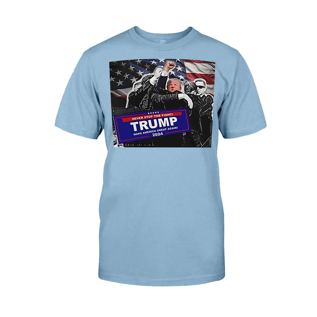 United We Stand Shirt, Never Surrender Shirt, Fight For America T-shirt, 2024 Rally Shirt, Fight Fight Fight Shirt