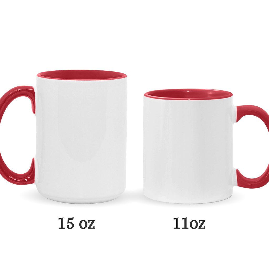 Softball Lovers - Personalized Softball Accent Mug