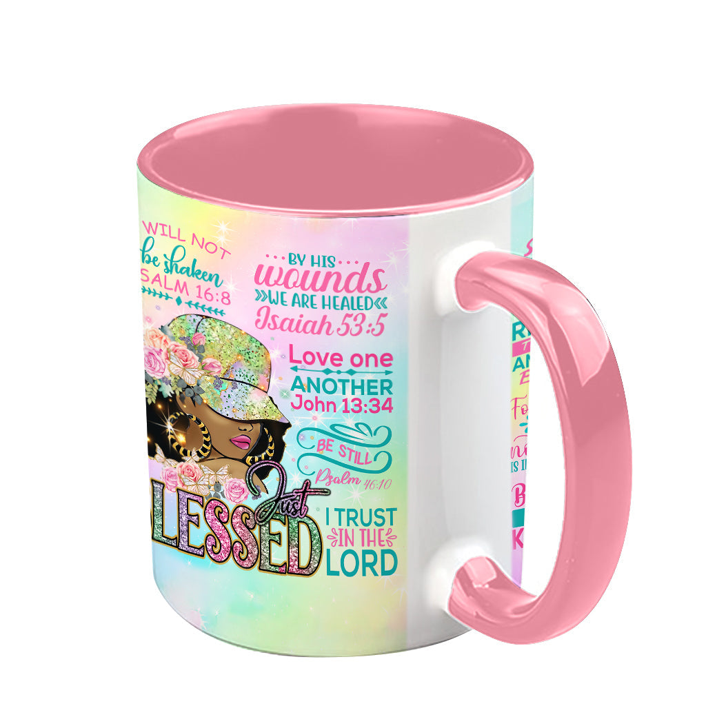 Proud Black Woman - Personalized African American Accent Mug