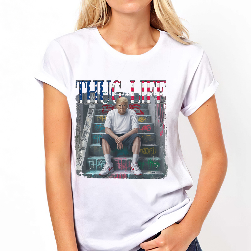 Thug Life President Shirt, Trum Thug Life T-shirt, President T-shirt, Election Shirts, Presidential Shirt, Independence Day Shirt |