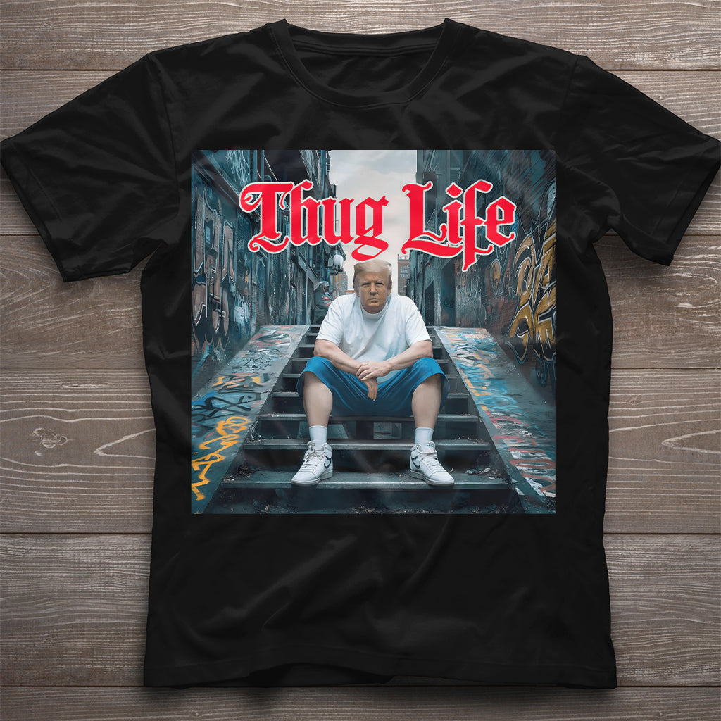 Thug Life President T-shirt | Election Shirts | Presidential Shirt | Independence Day Shirt | Usa Trump Shirt
