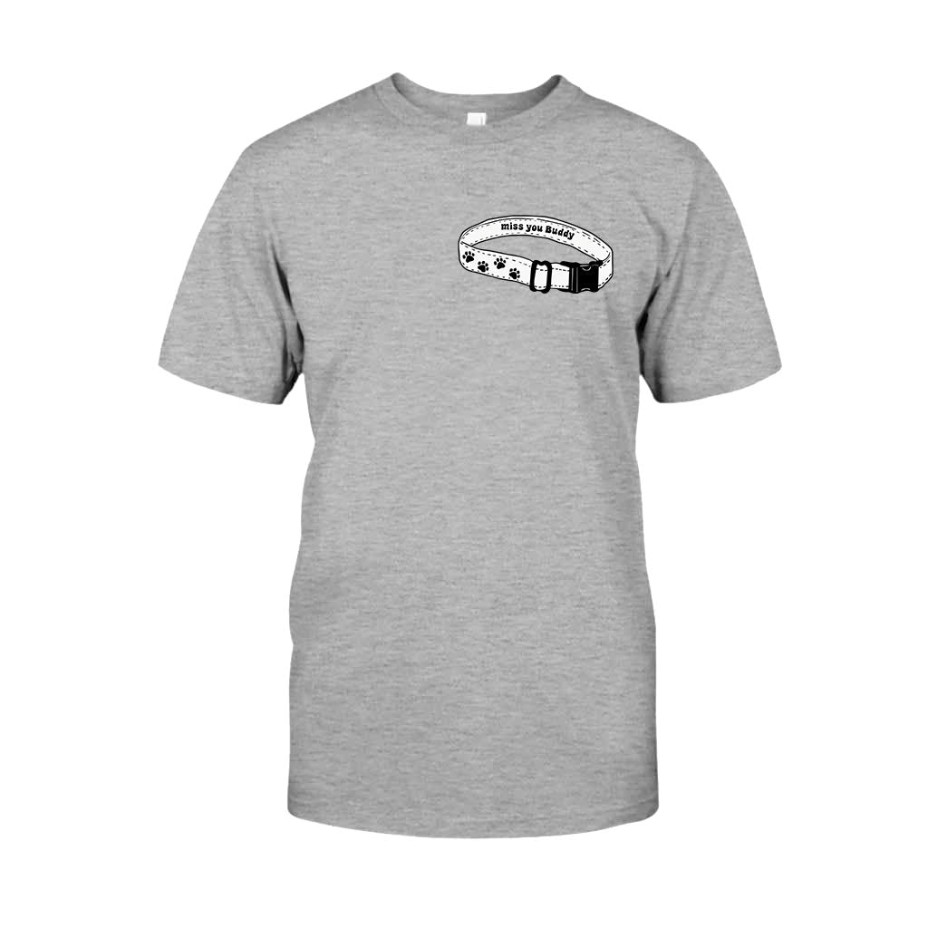 Miss You Collar - Personalized Dog T-shirt And Hoodie