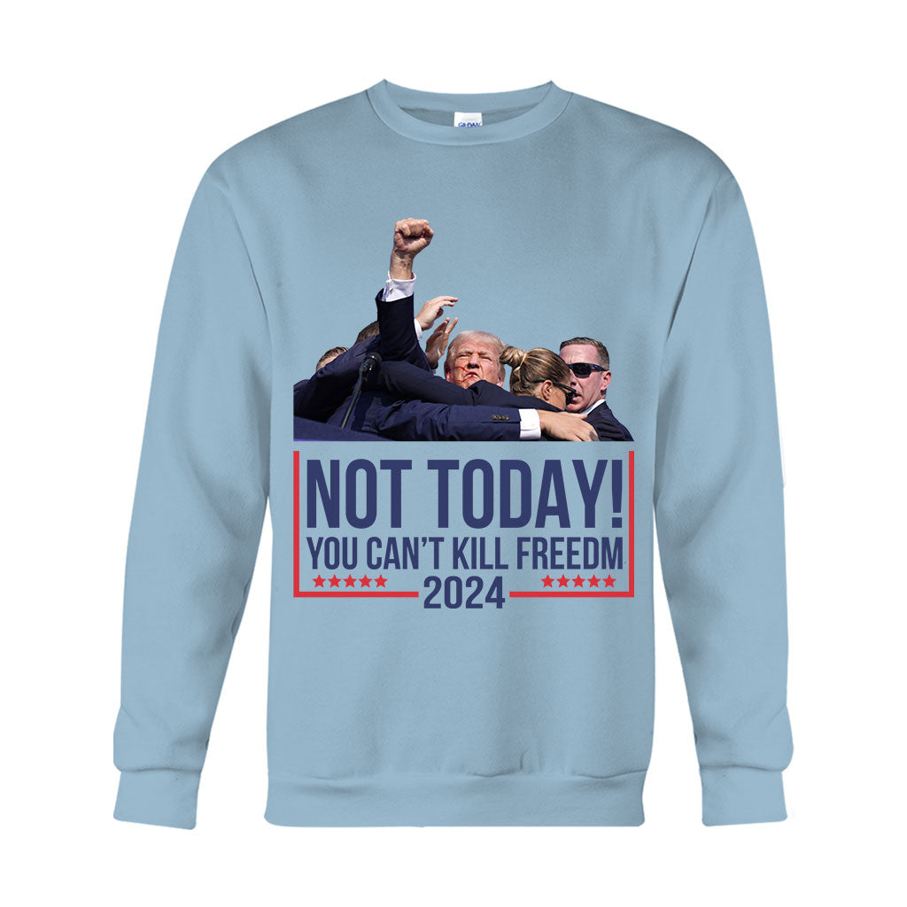 Not Today T-shirt, Never Surrender Shirt, Fight For America T-shirt, Retro Rally Shirt, Fight Fight Fight Shirt