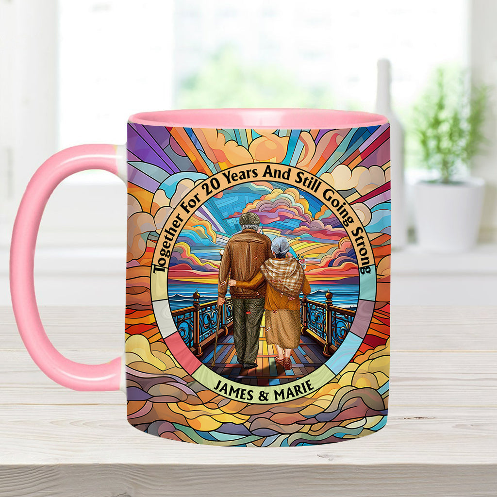 Still Going Strong - Personalized Couple Accent Mug