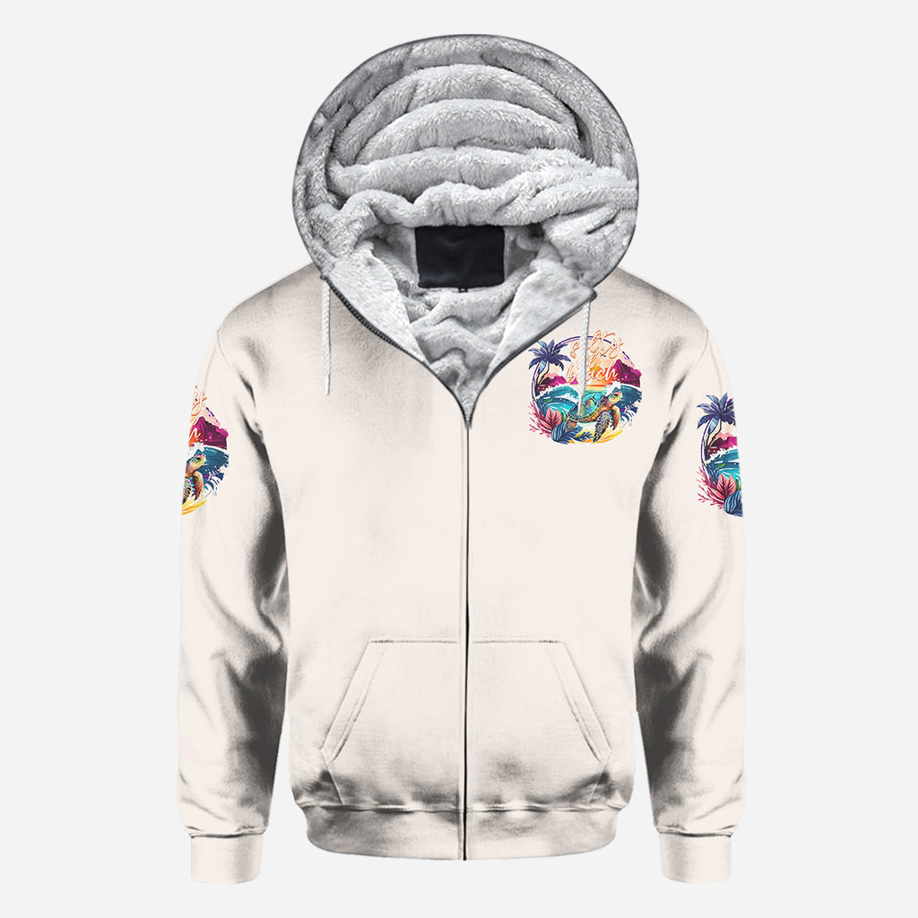 Salty Lil' Beach - Personalized Turtle All Over Shirt