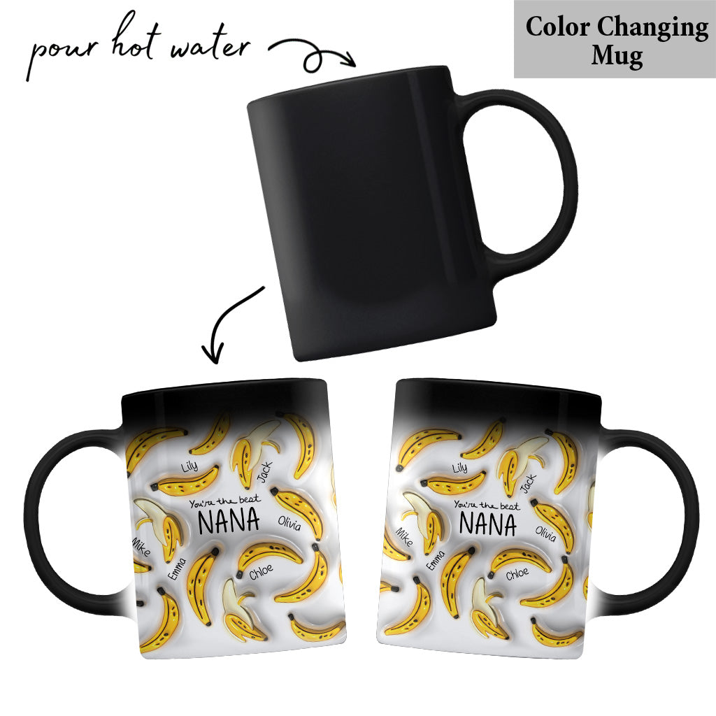 You're The Best Nana Banana - Personalized Grandma Mug