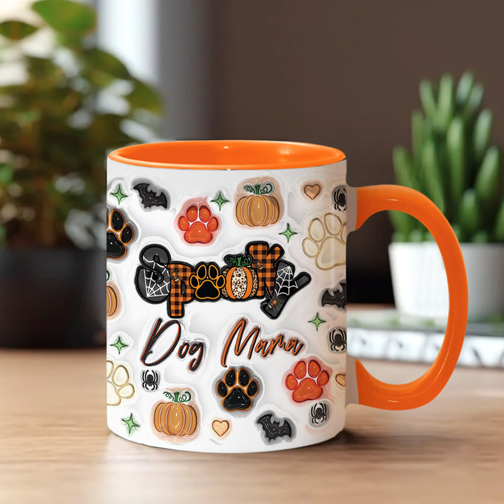 Spooky Dog Mama - Personalized Dog Accent Mug