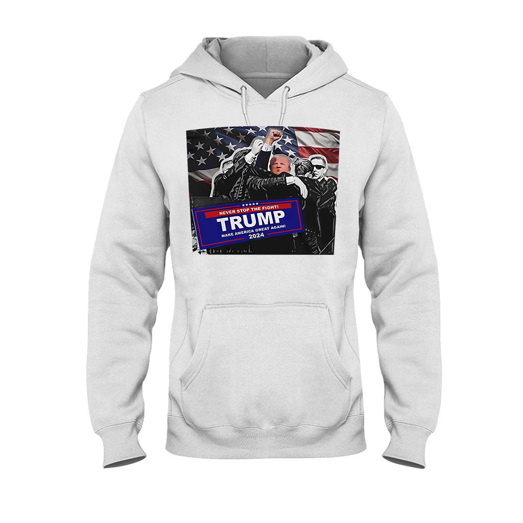 United We Stand Shirt, Never Surrender Shirt, Fight For America T-shirt, 2024 Rally Shirt, Fight Fight Fight Shirt