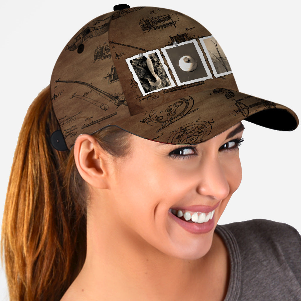 Vintage Fishing Custom Name - Personalized Fishing Classic Cap