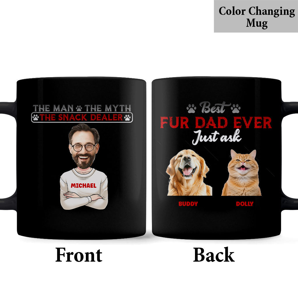 The Man The Myth The Snack Dealer - Personalized Father Mug