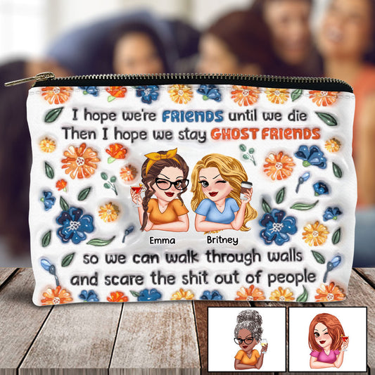 Ghost Friends - Personalized Bestie Pouch