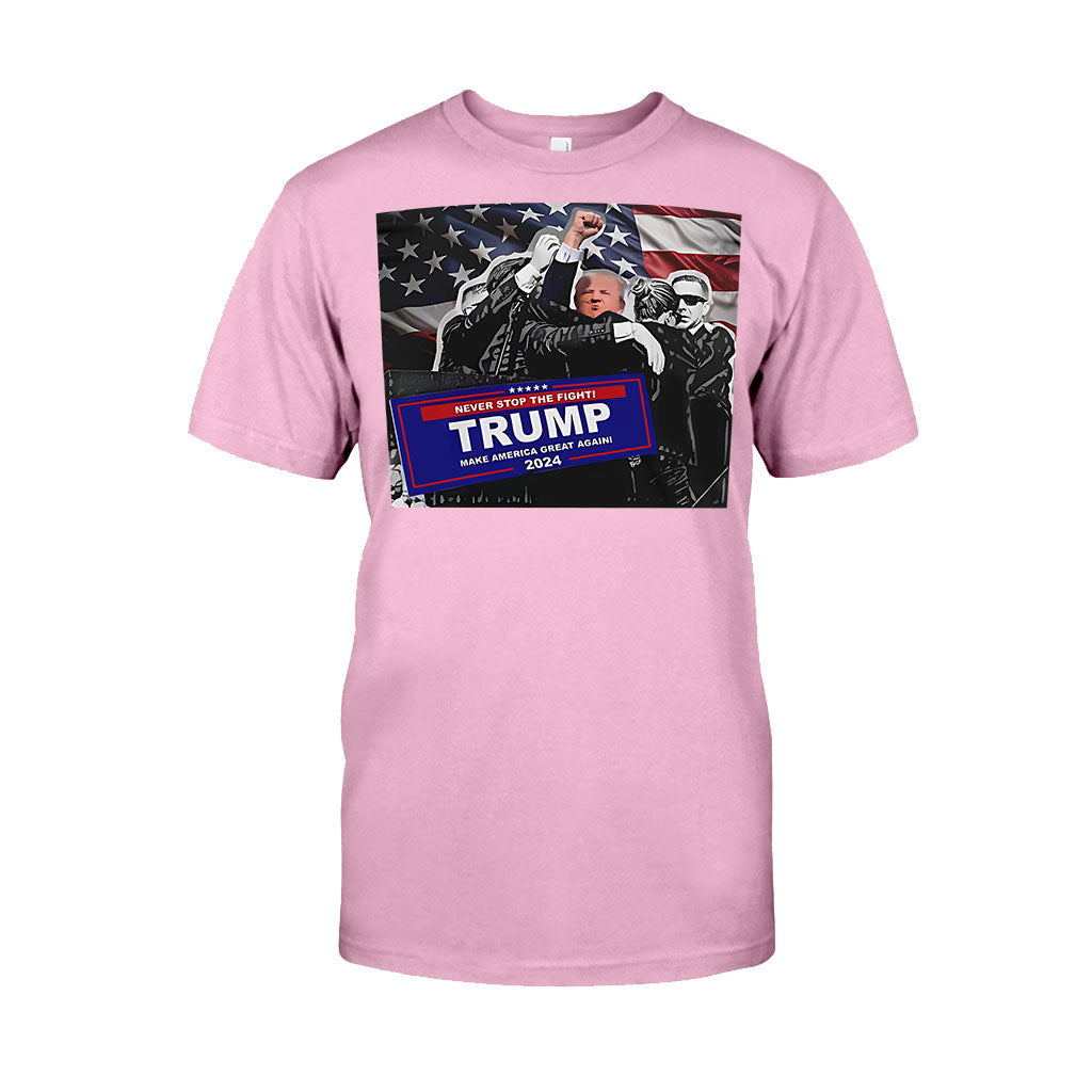 United We Stand Shirt, Never Surrender Shirt, Fight For America T-shirt, 2024 Rally Shirt, Fight Fight Fight Shirt