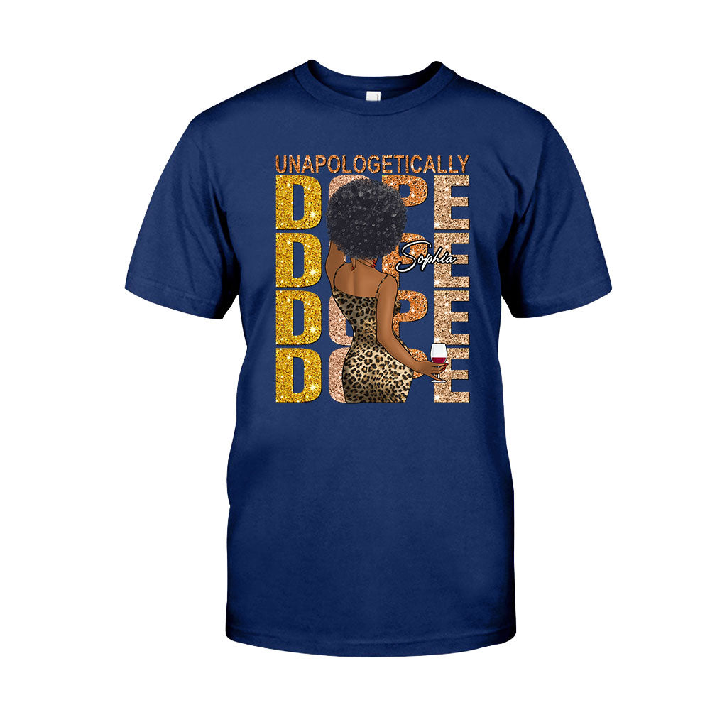 Unapologetically Dope - Personalized African American T-shirt And Hoodie