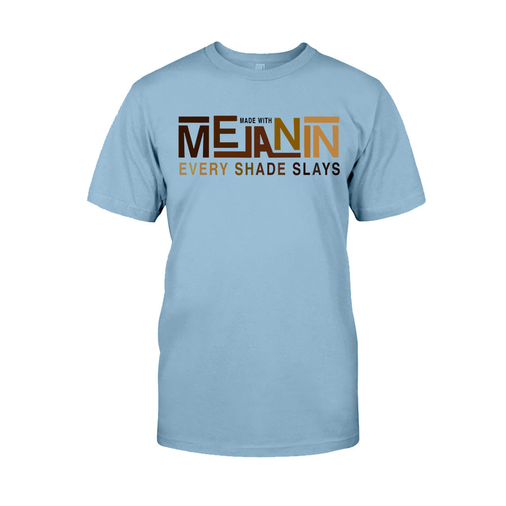 Made With Melanin - African American T-shirt And Hoodie